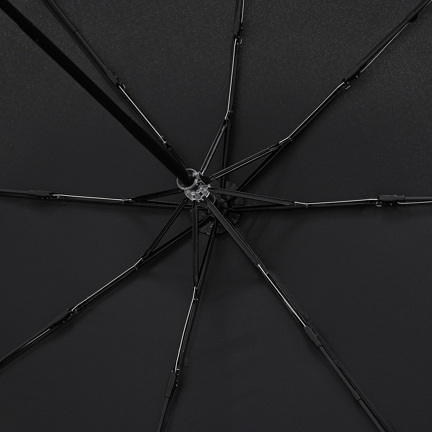 Livmore Black Three-Fold Umbrella