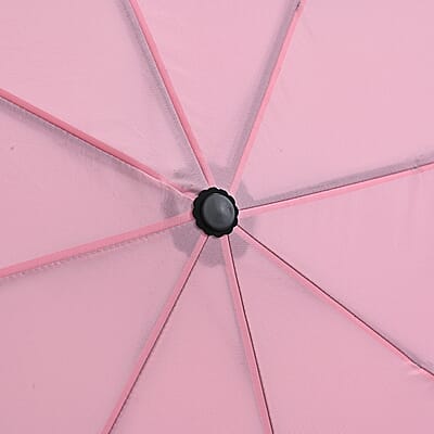 Livmore Pink Three-Fold Umbrella