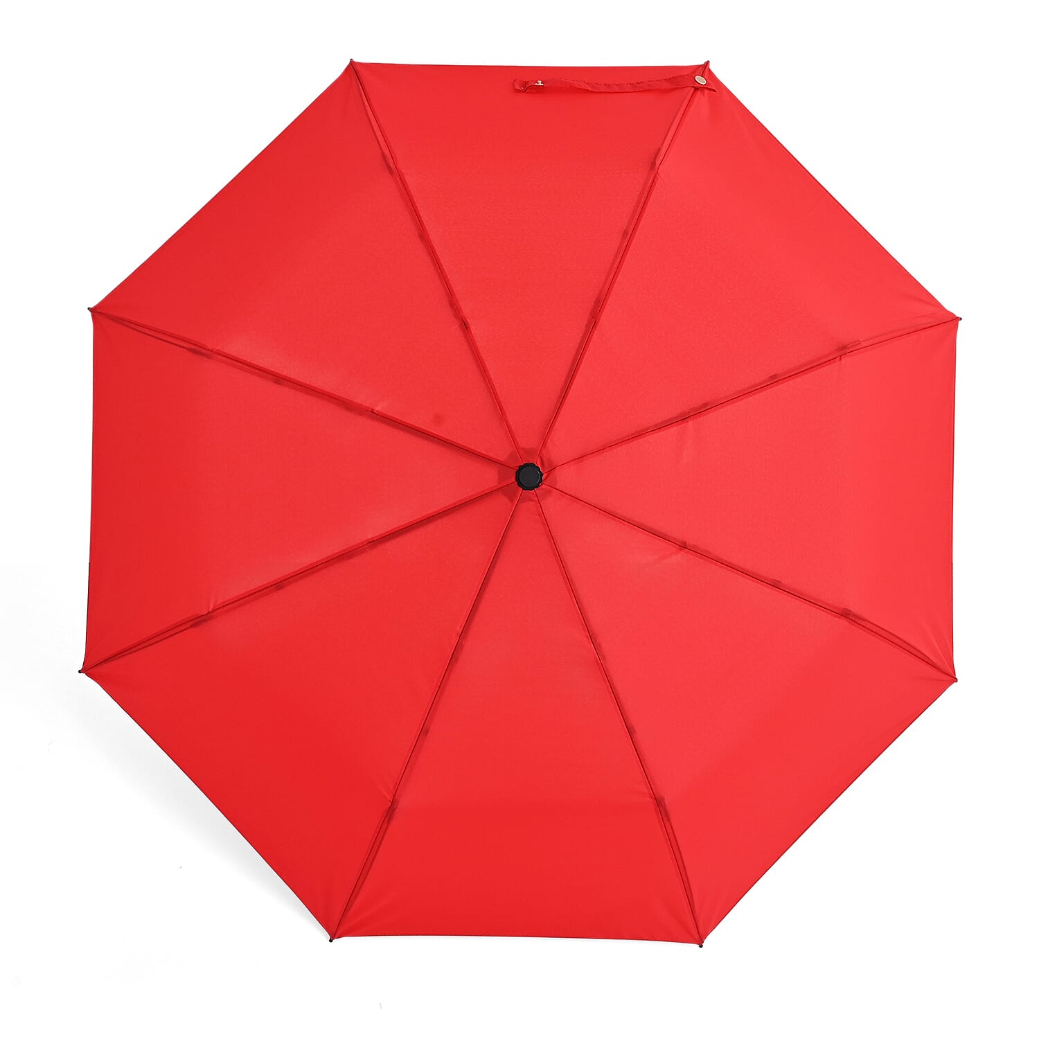 Livmore Red Three-Fold Umbrella
