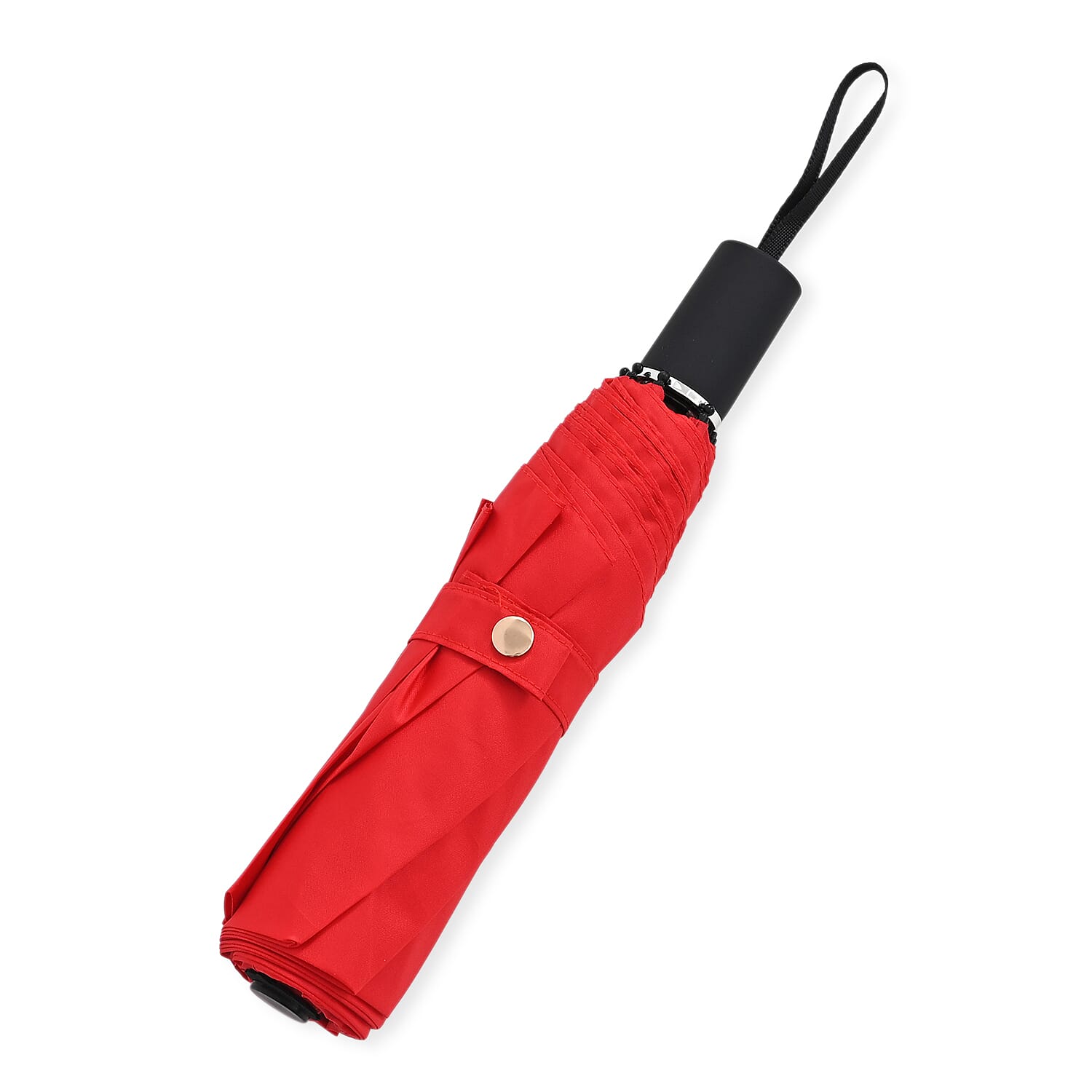 Livmore Red Three-Fold Umbrella