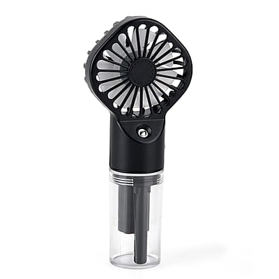 Black Handheld Spray Fan