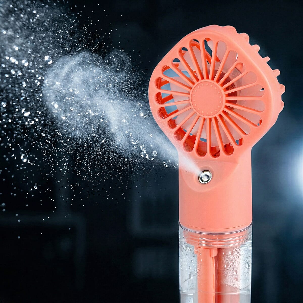 Pink Handheld Spray Fan image number 1