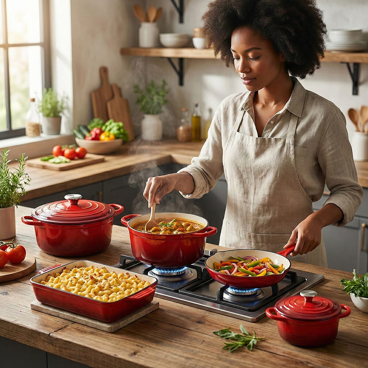 Set 5-Piece Iron Cook (2L, 3L and 4L) image number 2