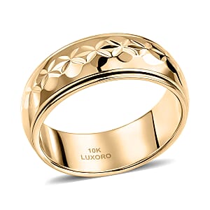Spinner Ring in 10K Yellow Gold (Size 10.0) 2.60 Grams