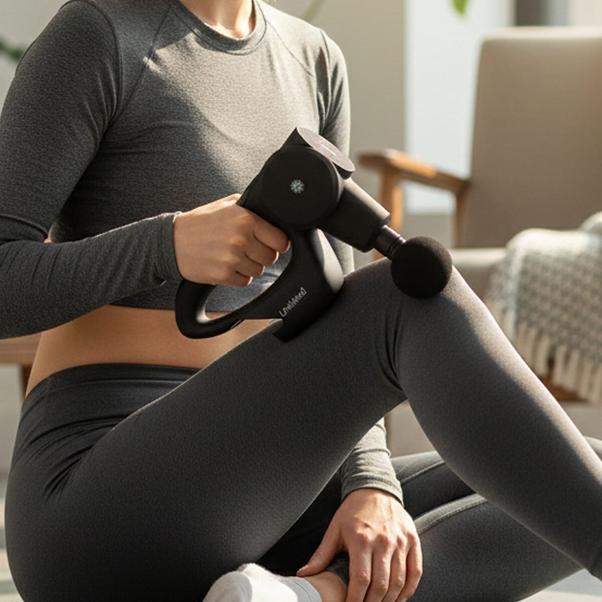 Unimed Massager Rotating Massage Gun - Black image number 1