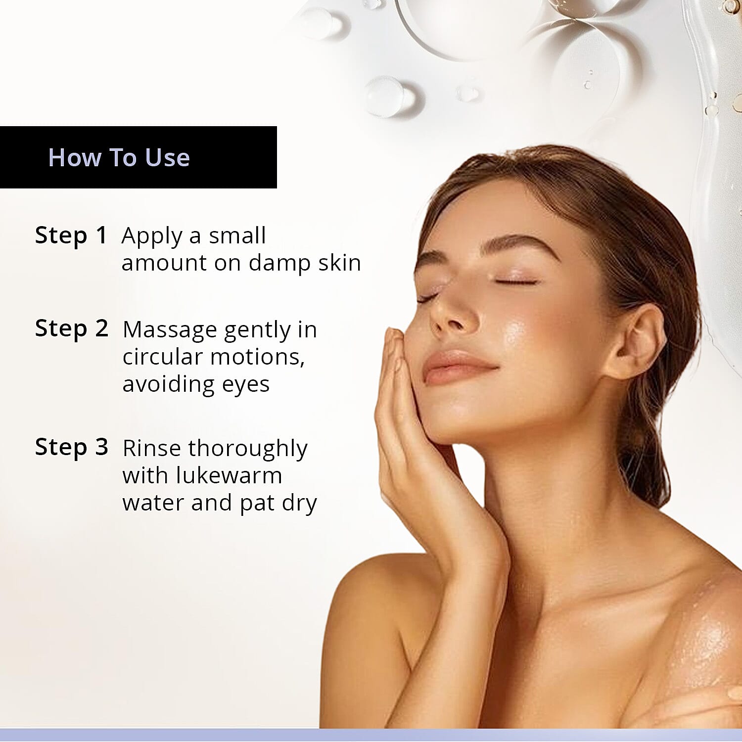 SkinChemists Set of 2 Balancing Vitamin C & Glycolic Acid Cream Cleanser (6.76 x2)