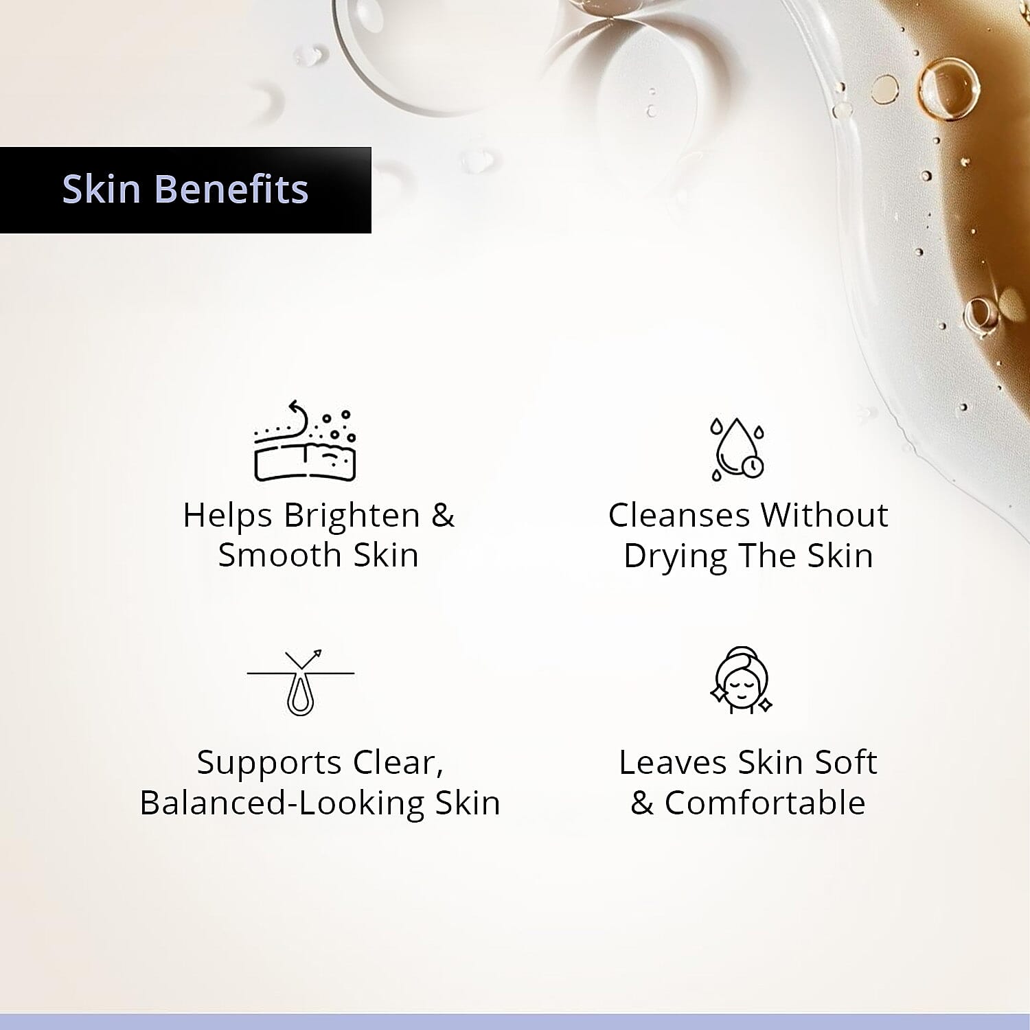SkinChemists Set of 2 Balancing Vitamin C & Glycolic Acid Cream Cleanser (6.76 x2)