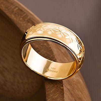Spinner Ring in 10K Yellow Gold (Size 6.0) 2.60 Grams