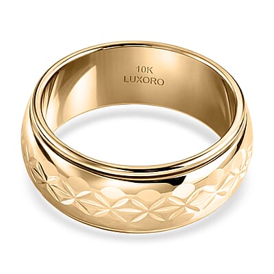 Spinner Ring in 10K Yellow Gold (Size 6.0) 2.60 Grams
