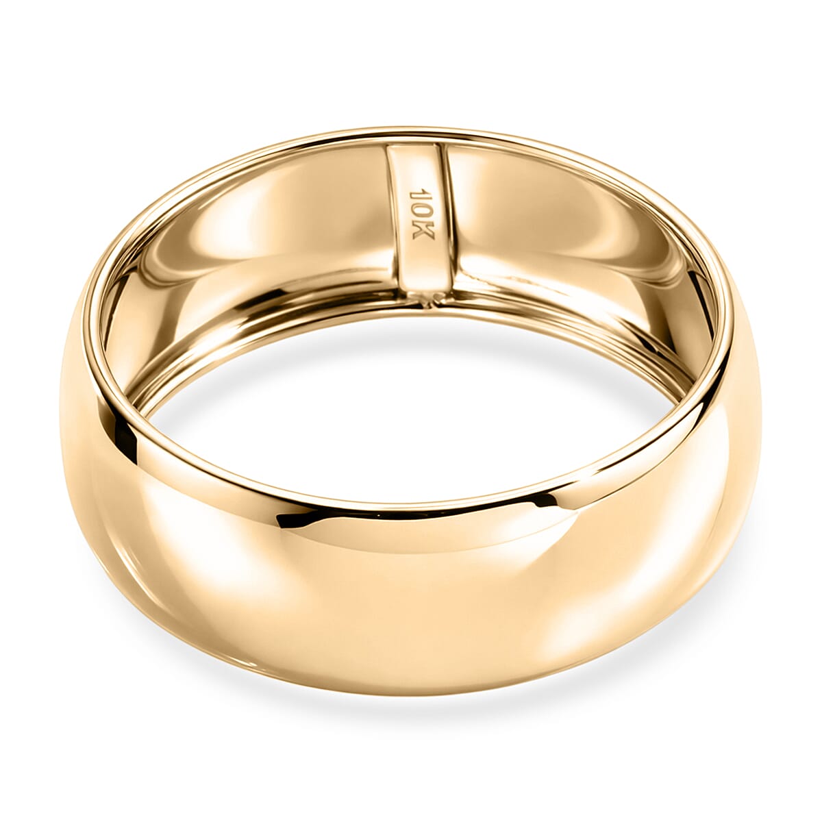 Band Ring in 10K Yellow Gold (Size 10.0) 1.35 Grams image number 4