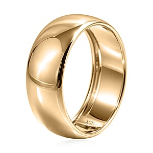 Band Ring in 10K Yellow Gold (Size 5.0) 1.35 Grams