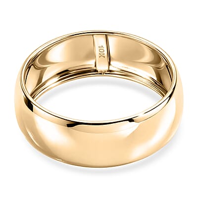 Band Ring in 10K Yellow Gold (Size 5.0) 1.35 Grams