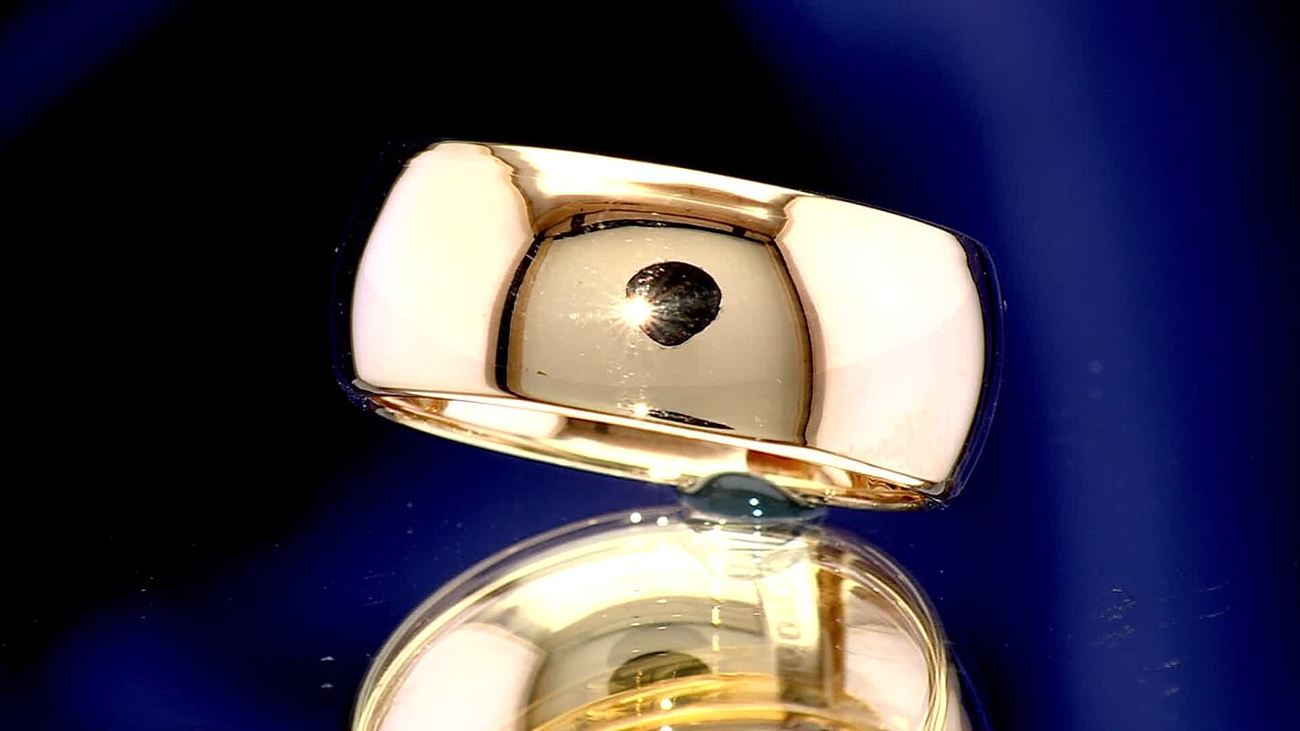 10K Yellow Gold Band Ring (Size 10.0) (1.35 g)