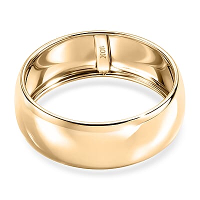 Band Ring in 10K Yellow Gold (Size 9.0) 1.35 Grams