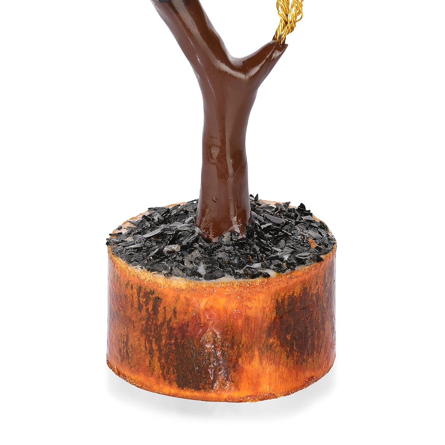 Livmore Black Shungite Gemstone Tree (9 Inch)