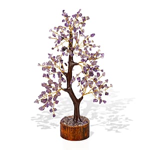 Livmore Purple Amethyst Gemstone Tree (9 Inch)