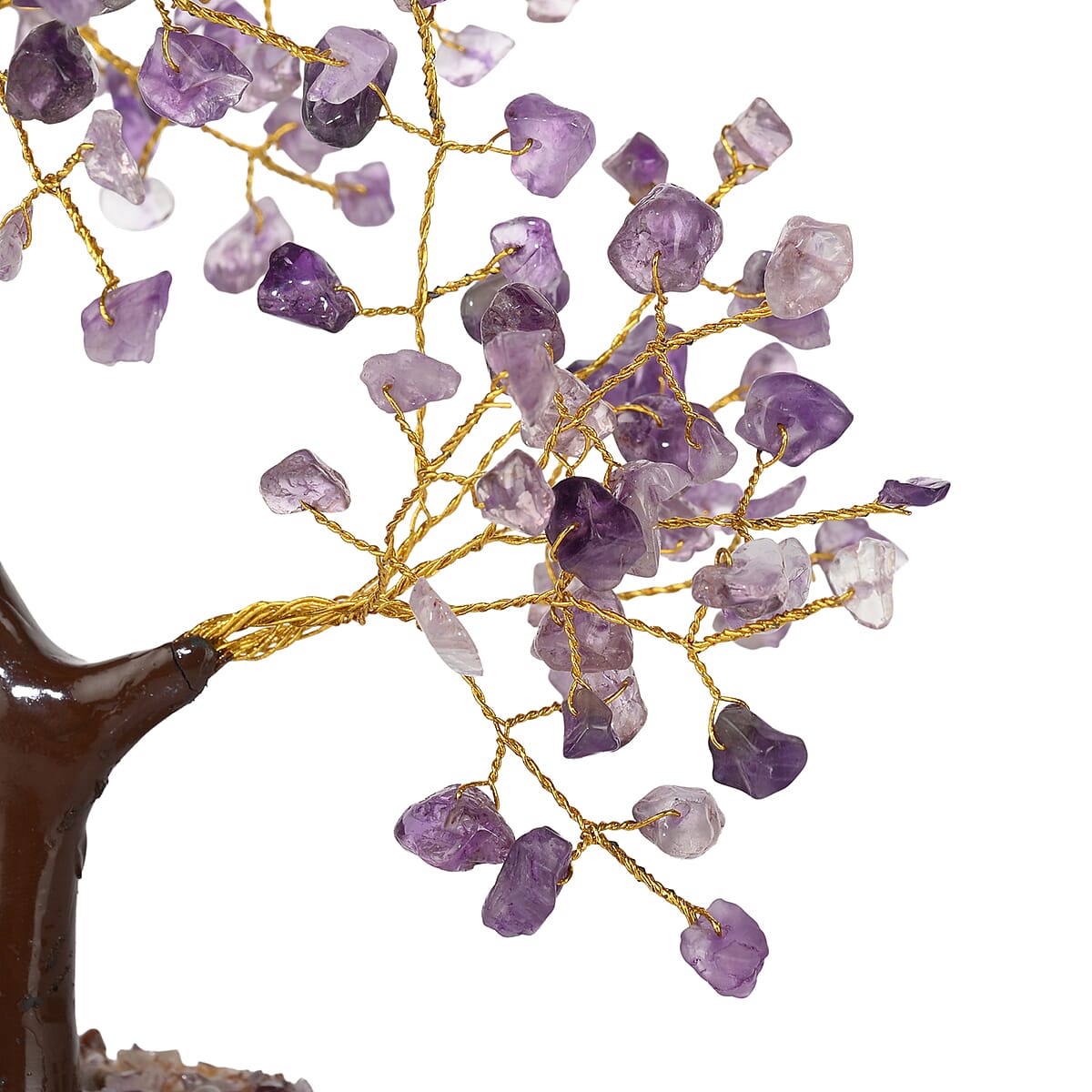 Livmore Purple Amethyst Gemstone Tree (9 Inch) image number 4