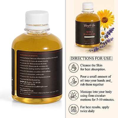 Marigold & Lotus Arnica Massage Oil 8.8oz