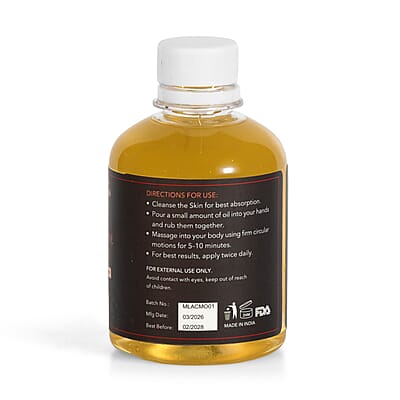 Marigold & Lotus Anti Cellulite Massage Oil 8.8oz