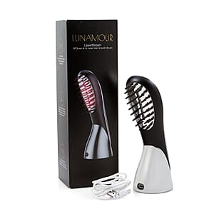Luna'Mour LaserBoost+ Advanced RF + Sonic Vibration + Low Level Laser Hair-Growth Brush (Refurbished)
