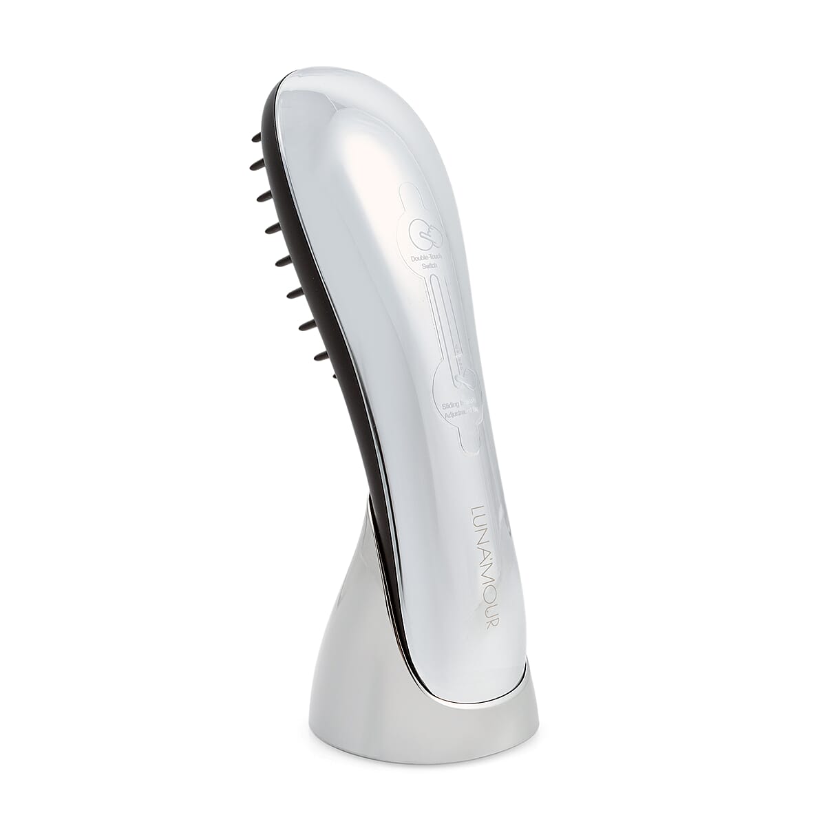 Luna'Mour LaserBoost+ Advanced RF + Sonic Vibration + Low Level Laser Hair-Growth Brush (Refurbished) image number 2