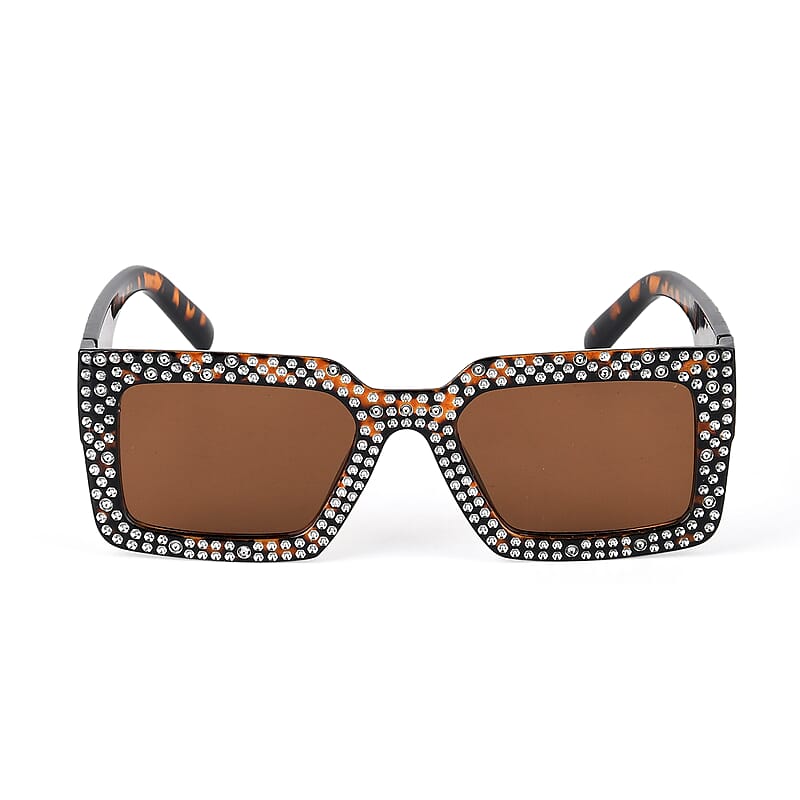 Leopard Brown UV400 Polarized Sunglasses