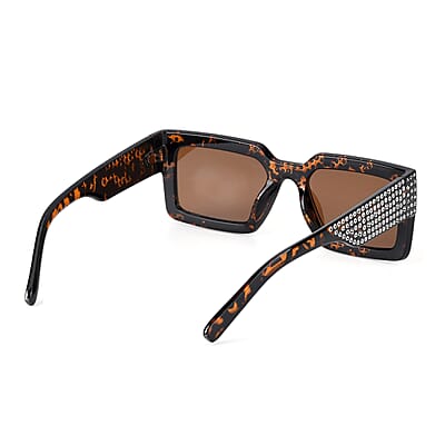 Leopard Brown UV400 Polarized Sunglasses
