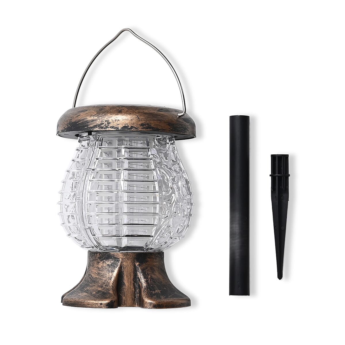 Bronze Solar Mosquito Killer (5.51"x5.51"x7.48") image number 4