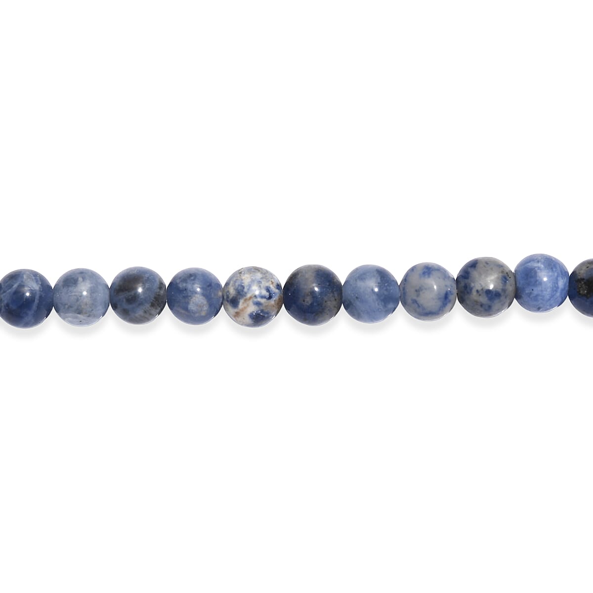 Sodalite 220.00 ctw Beaded Necklace (36 Inches) image number 5