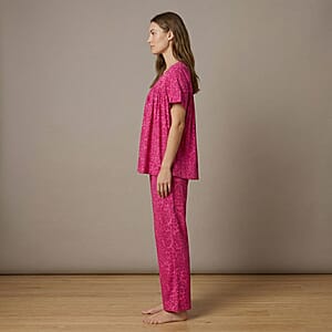 La Marey Pink 2pcs Pajama Set - One Size Plus
