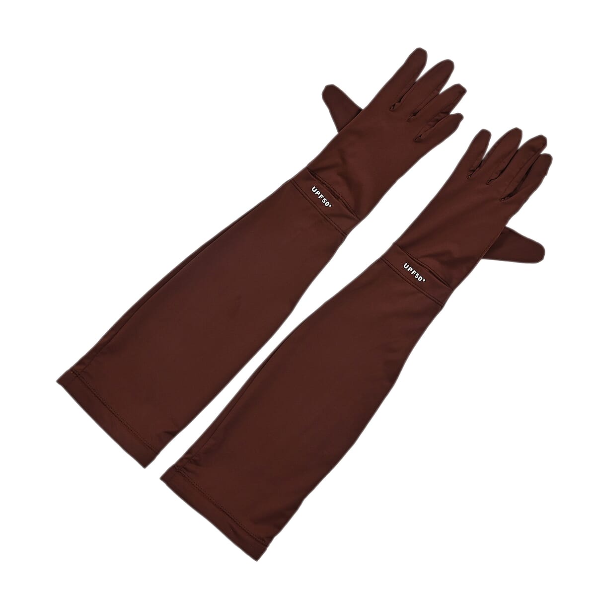La Marey Cooling and UV Protection Gloves - Brown image number 4