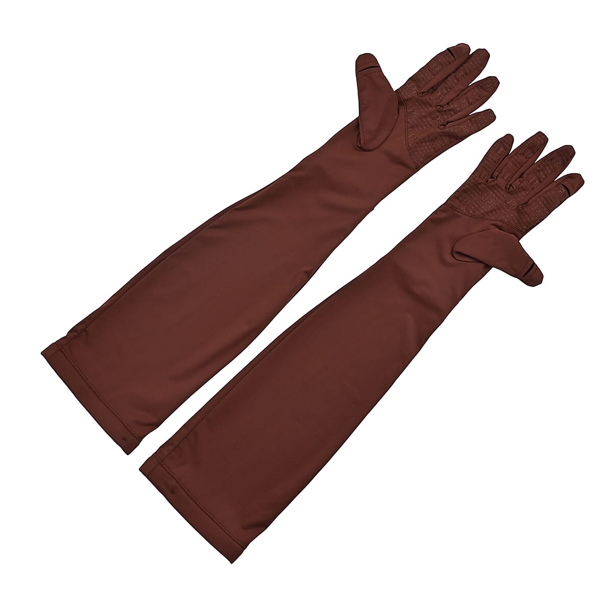 La Marey Cooling and UV Protection Gloves - Brown image number 5