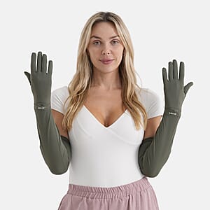 La Marey Cooling and UV Protection Gloves - Green