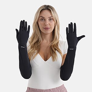 La Marey Cooling and UV Protection Gloves - Black