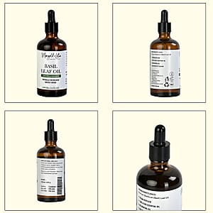 Marigold + Lotus Pure Basil Leaf Oil (3.4oz)