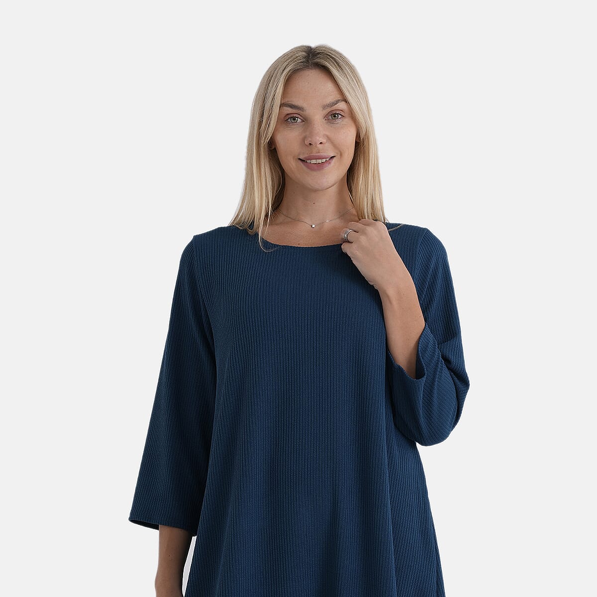 La Marey Teal Dress Pajama - One Size Fits Most image number 5