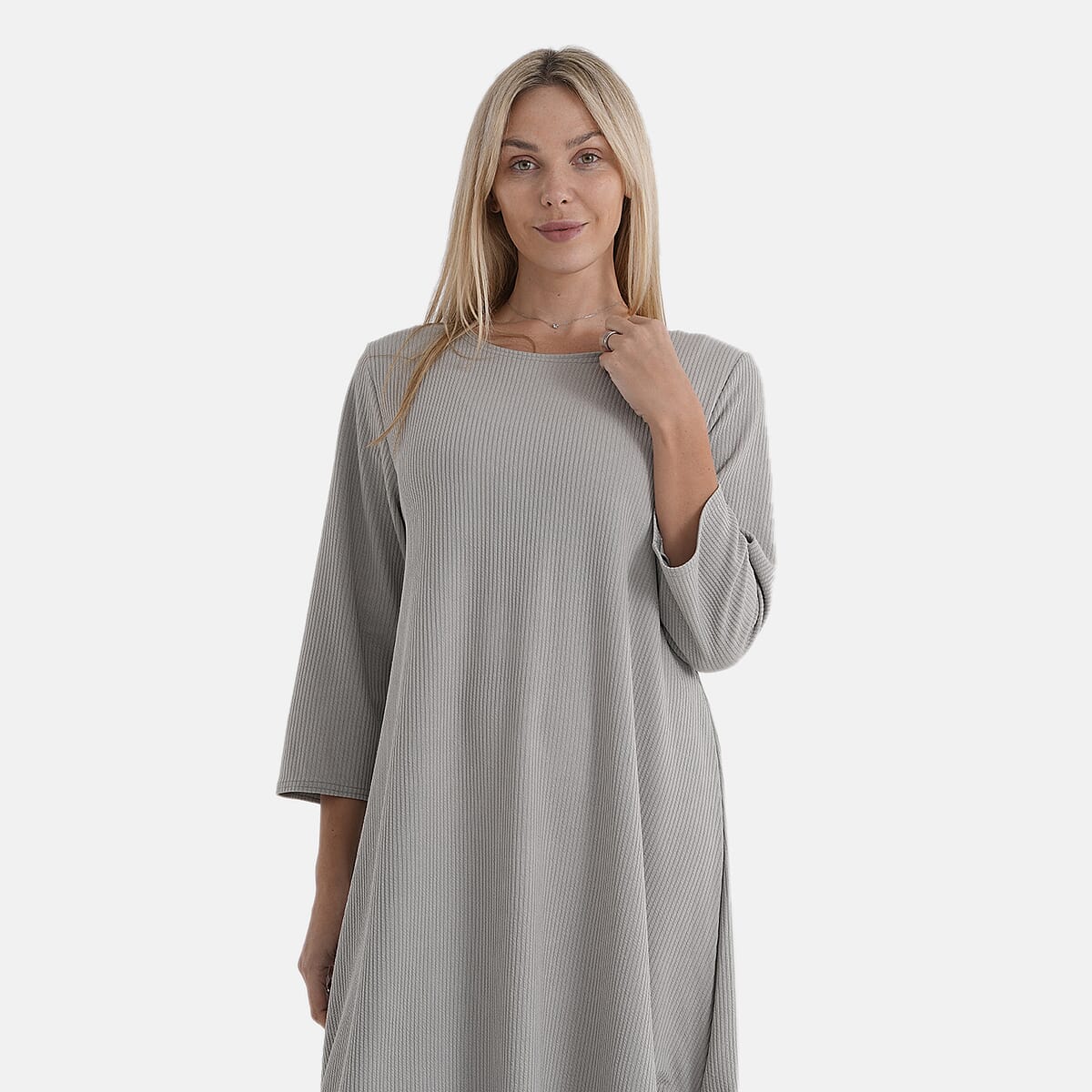 La Marey Celadon Dress Pajama - One Size Fits Most image number 5