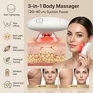 Refurbished CelluFade BodyBliss EMS Vacuum & Red-Light Therapy Device