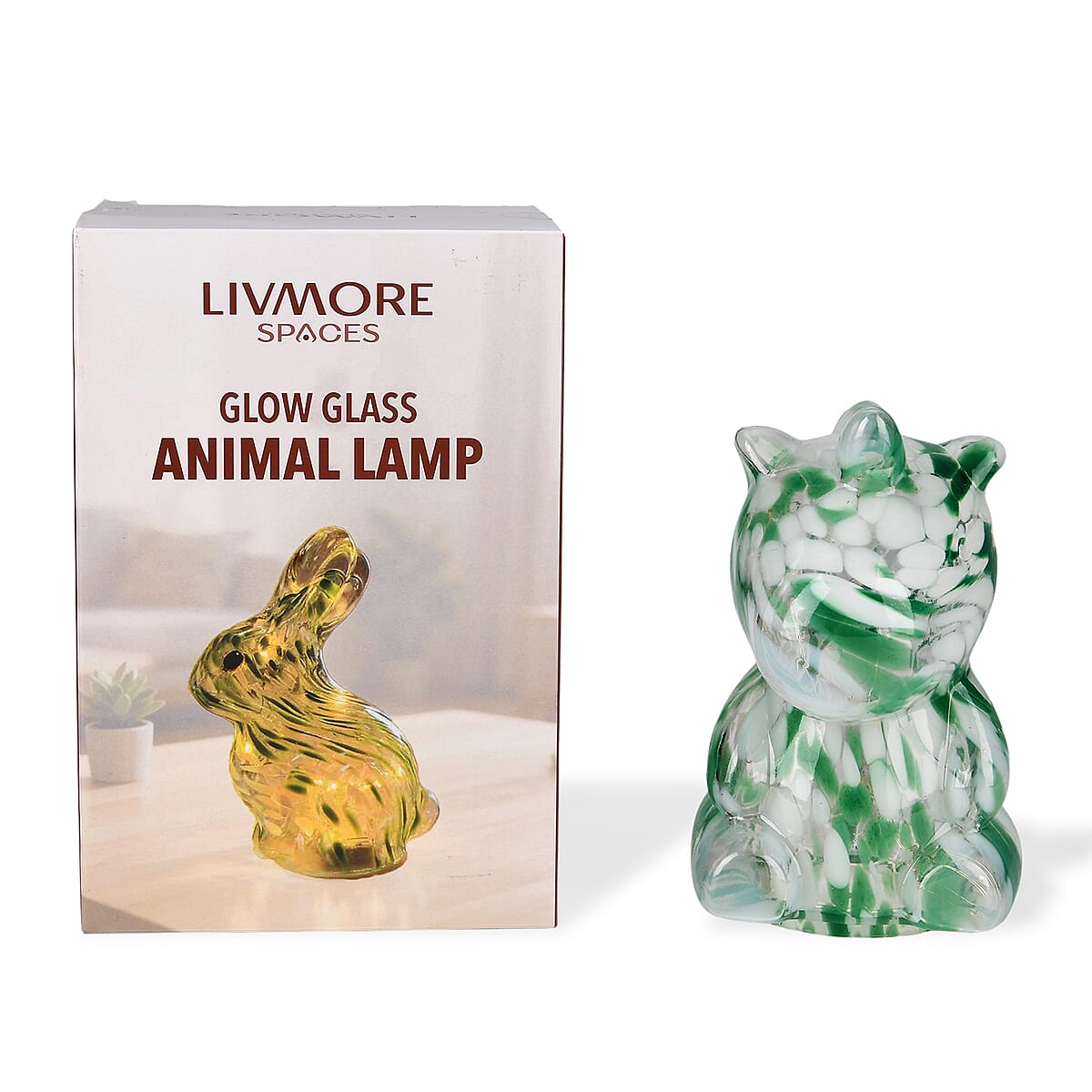 Livmore Green Forest Sprite Lamp with Decoration image number 5
