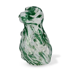 Livmore Green Dog with Decoration