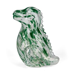 Livmore Green Dog with Decoration