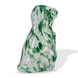 Livmore Green Dog with Decoration