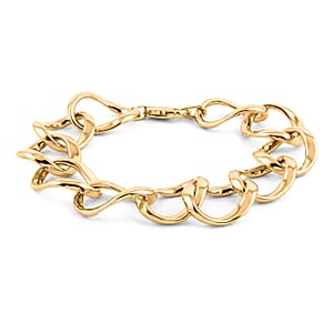 10K Yellow Gold Link Bracelet (8.00 In) 11.05 Grams