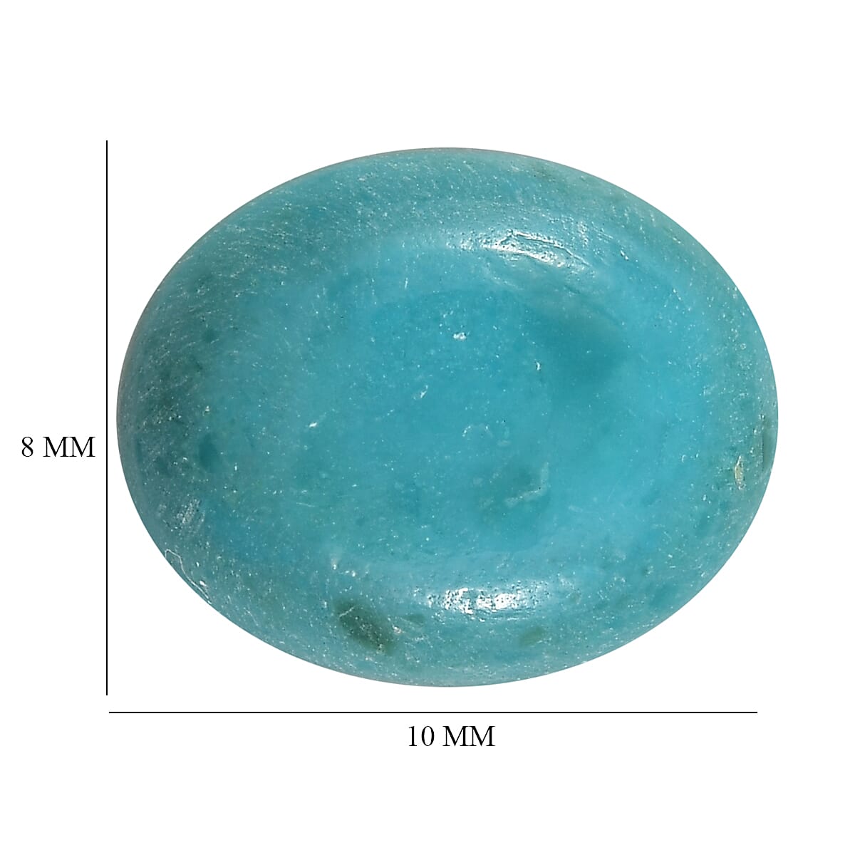 1.65 ctw Oval Cut Peruvian Opalina Loose Gemstone (10x8 mm) image number 4