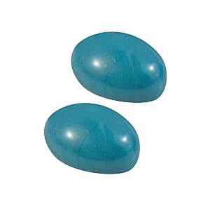 0.70 ctw Oval Cut Peruvian Opalina Loose Gemstone (Set Of 2) (6x4 mm)