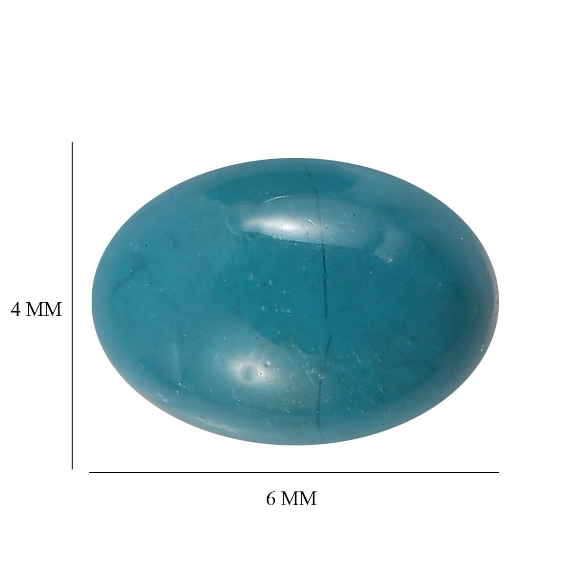 0.70 ctw Oval Cut Peruvian Opalina Loose Gemstone (Set Of 2) (6x4 mm) image number 4