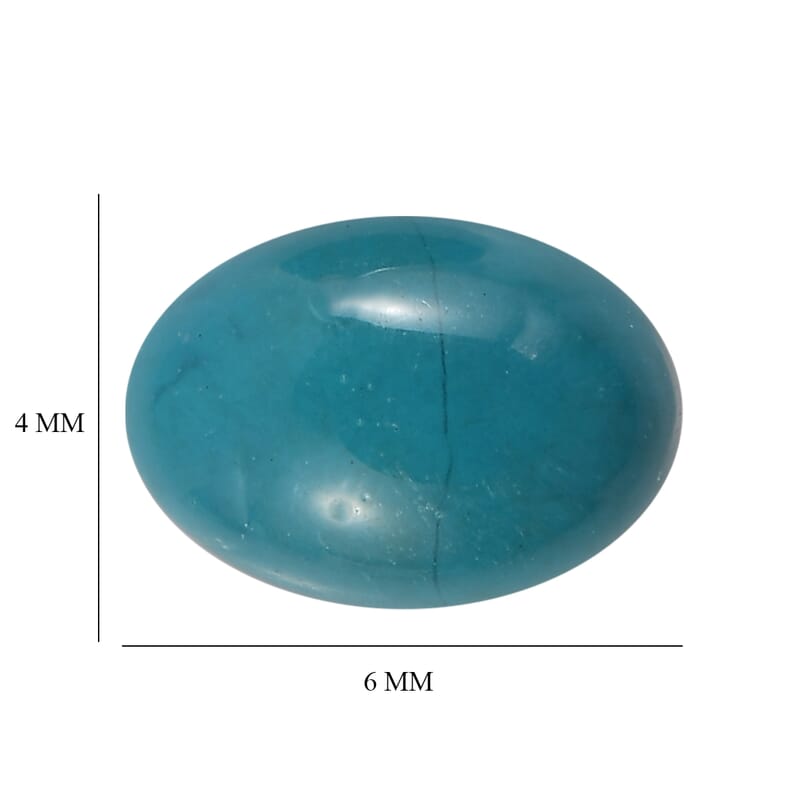 0.70 ctw Oval Cut Peruvian Opalina Loose Gemstone (Set Of 2) (6x4 mm)