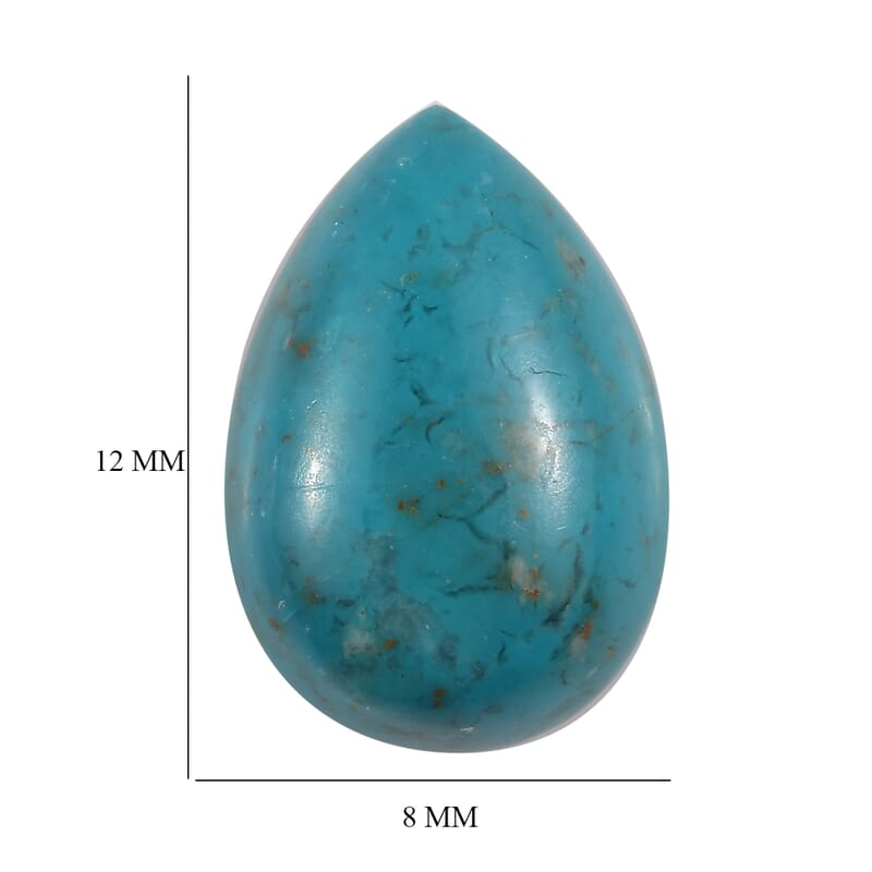 1.78 ctw Pear Cut Peruvian Opalina Loose Gemstone (12x8 mm)