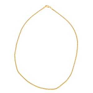 Bismark Chain Necklace in 10K Yellow Gold 5.25 Grams 20 Inches