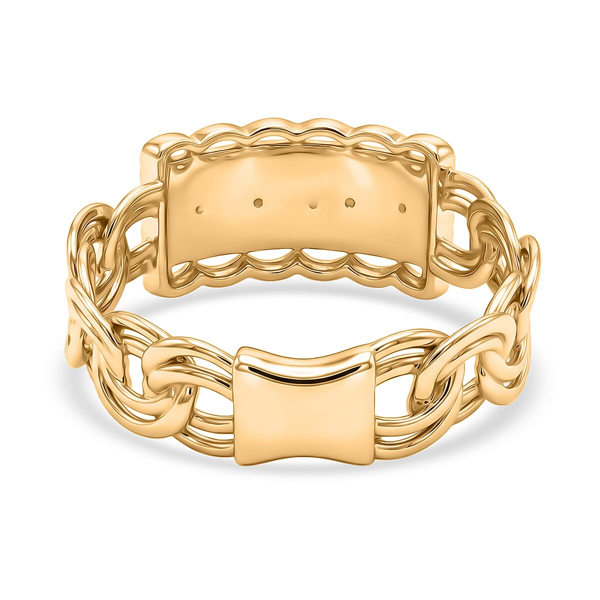 Fancy Ring in 10K Yellow Gold (Size 7.0) 1.99 Grams